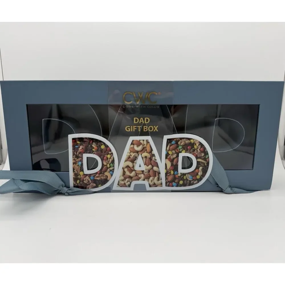 Dad, Fathers Day Snack Box Fill With Candy,coins, Cigar Wrappers, Bottle Caps